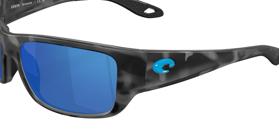 COSTA 6S9132 Schoolie 913205 56 - Matte Tiger Shark / Blue Mirrored Polarized #id:6s9132913205_s:108125