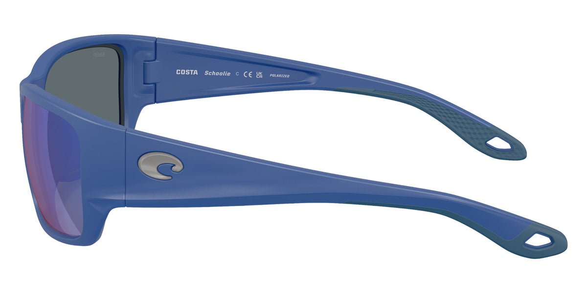 COSTA 6S9132 Schoolie 913207 56 - Matte Chesapeake Blue / Blue Mirrored Polarized #id:6s9132913207_s:100110