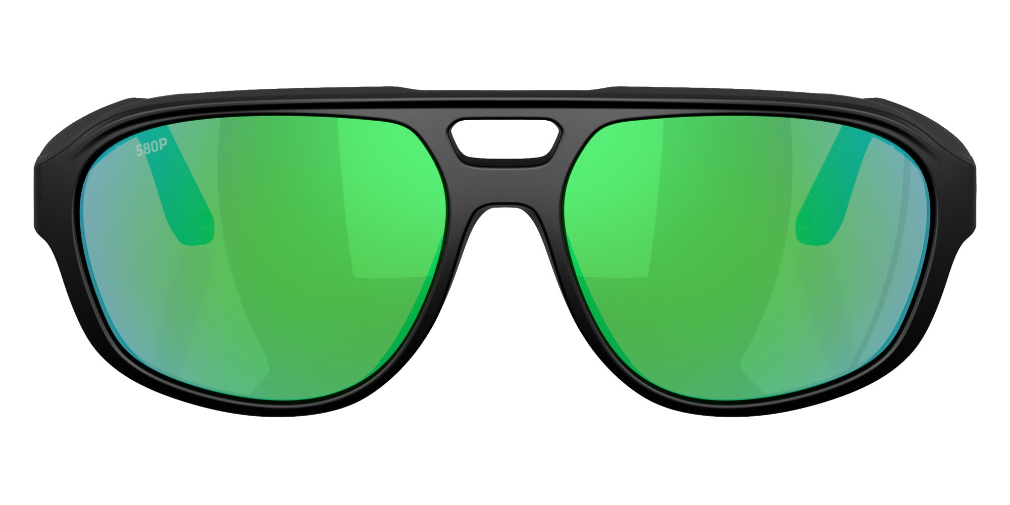 COSTA 6S9133 Street Heat 913302 55 - Matte Black / Green Mirrored Polarized #id:6s9133913302_s:102100