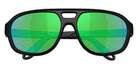 COSTA 6S9133 Street Heat 913302 55 - Matte Black / Green Mirrored Polarized #id:6s9133913302_s:102120