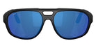 COSTA 6S9133 Street Heat 913303 55 - Matte Black / Blue Mirrored Polarized #id:6s9133913303_s:104100