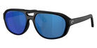 COSTA 6S9133 Street Heat 913303 55 - Matte Black / Blue Mirrored Polarized #id:6s9133913303_s:104105