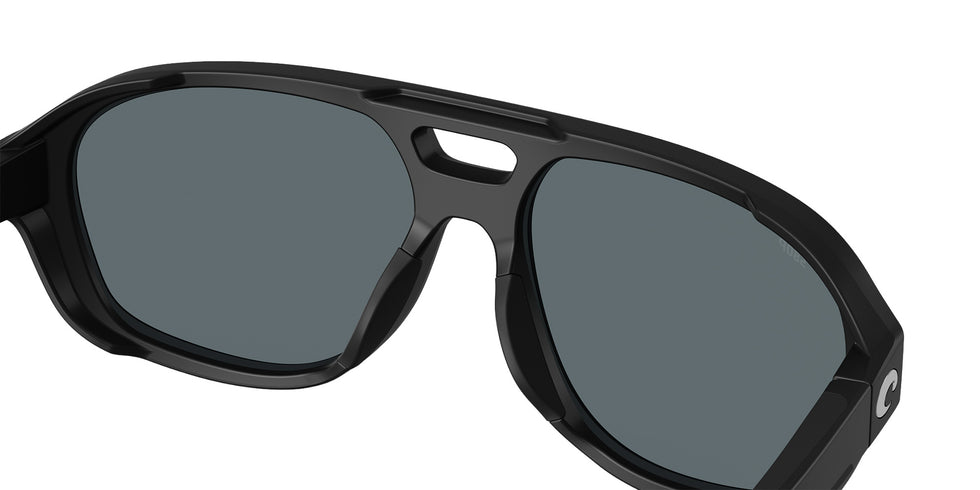 COSTA 6S9133 Street Heat 913303 55 - Matte Black / Blue Mirrored Polarized #id:6s9133913303_s:104130