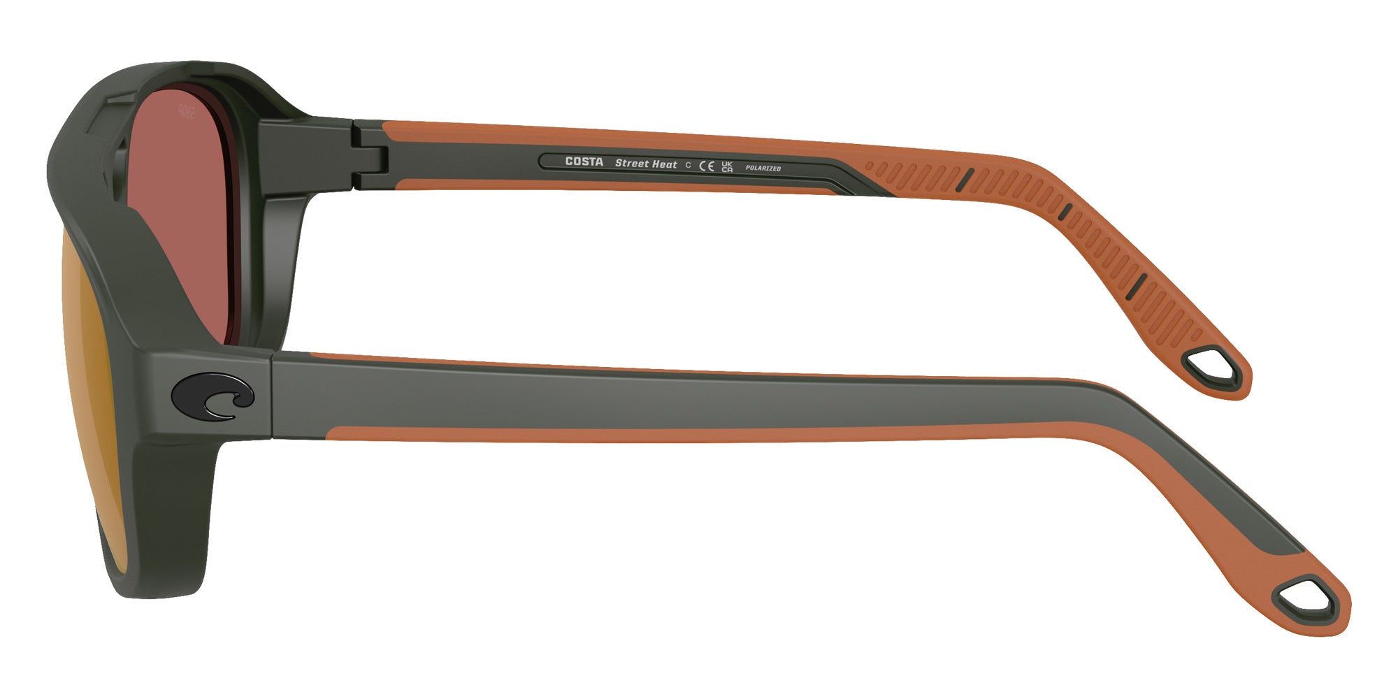 COSTA 6S9133 Street Heat 913305 55 - Matte Olive / Gold Mirrored Polarized #id:6s9133913305_s:108110