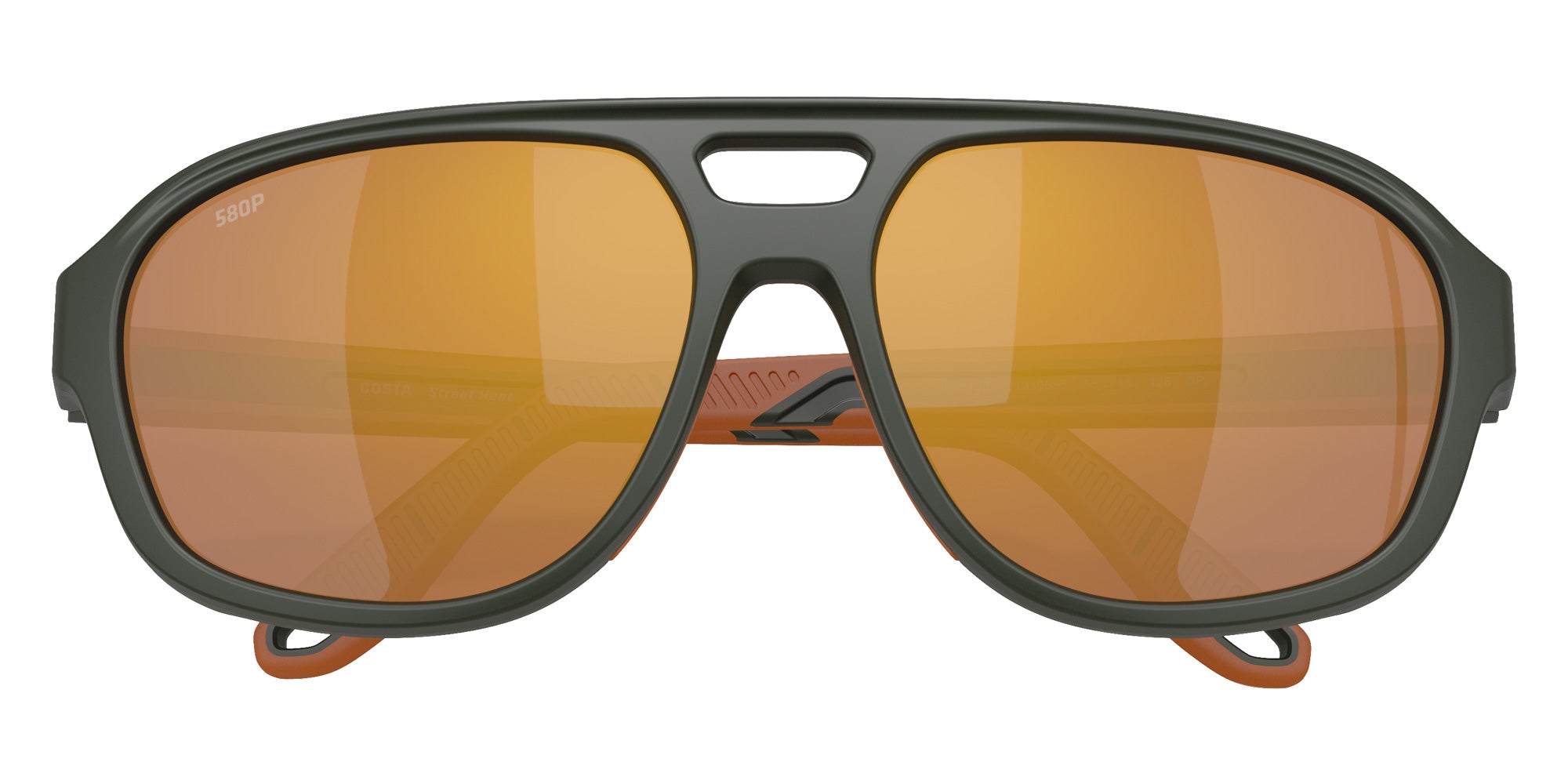 COSTA 6S9133 Street Heat 913305 55 - Matte Olive / Gold Mirrored Polarized #id:6s9133913305_s:108120
