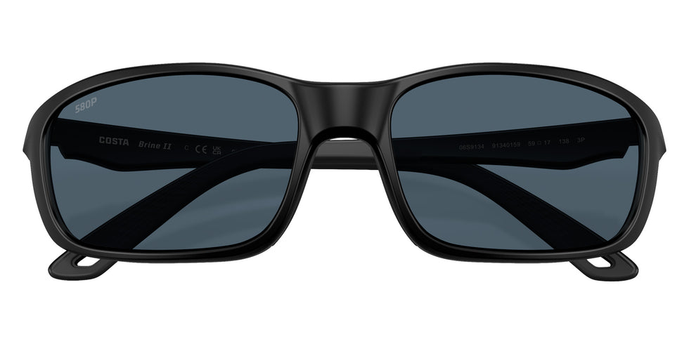 COSTA 6S9134 Brine II 913401 59 - Matte Black / Gray Polarized #id:6s9134913401_s:100120