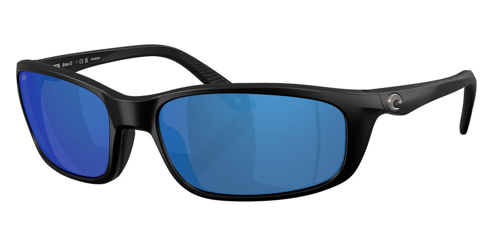 COSTA 6S9134 Brine II 913402 59 - Matte Black / Blue Mirrored Polarized #id:6s9134913402_s:102105
