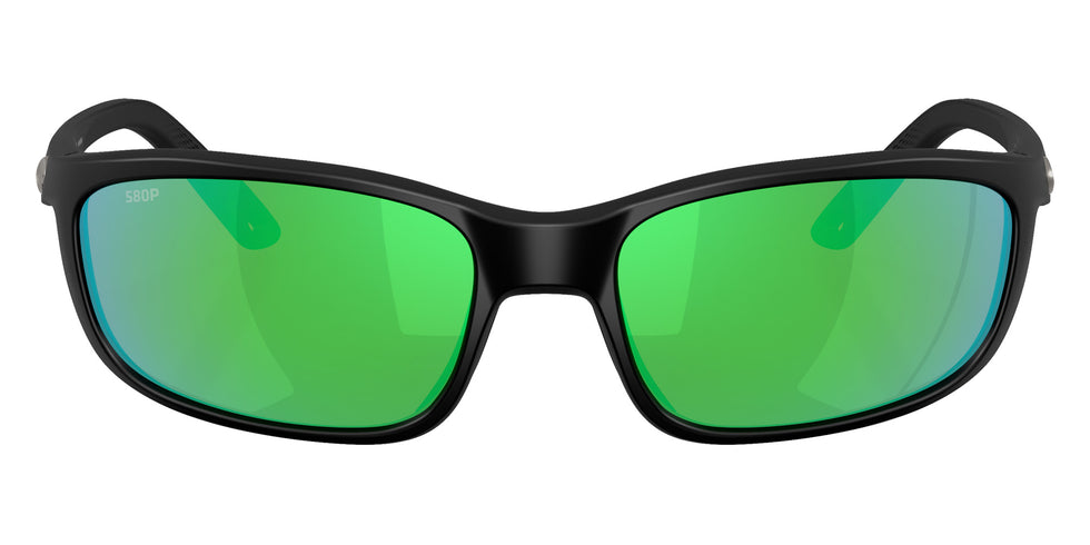 COSTA 6S9134 Brine II 913403 59 - Matte Black / Green Mirrored Polarized #id:6s9134913403_s:104100