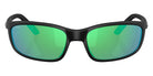 COSTA 6S9134 Brine II 913406 59 - Matte Black / Green Mirrored Polarized #id:6s9134913406_s:110100