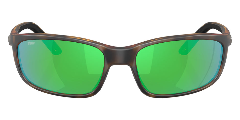 COSTA 6S9134 Brine II 913408 59 - Matte Tortoise / Green Mirrored Polarized #id:6s9134913408_s:114100