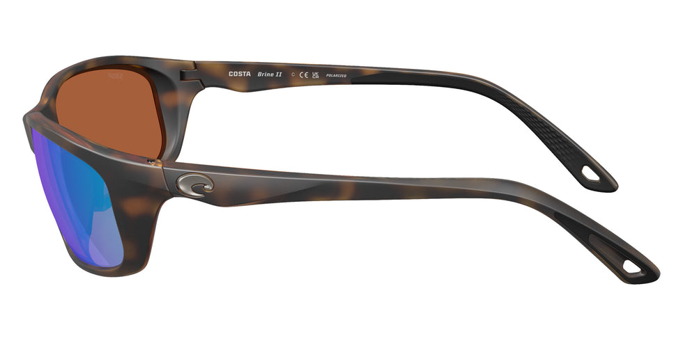 COSTA 6S9134 Brine II 913408 59 - Matte Tortoise / Green Mirrored Polarized #id:6s9134913408_s:114110
