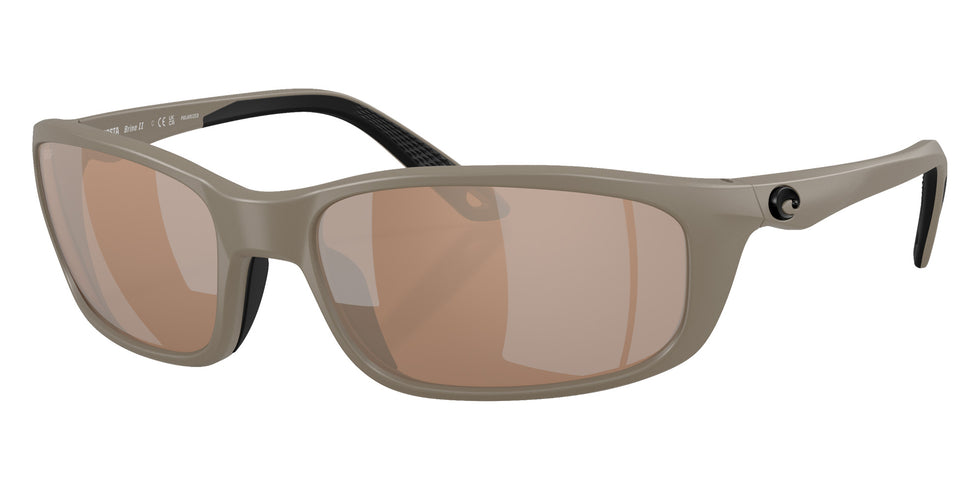 COSTA 6S9134 Brine II 913410 59 - Matte Sand / Copper Silver Mirrored Polarized #id:6s9134913410_s:118105