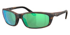 COSTA 6S9134 Brine II 913415 59 - Matte Tortoise / Green Mirrored Polarized #id:6s9134913415_s:102105