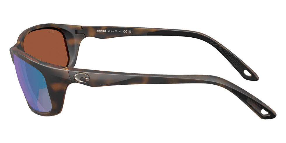 COSTA 6S9134 Brine II 913415 59 - Matte Tortoise / Green Mirrored Polarized #id:6s9134913415_s:102110