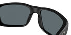 COSTA 6S9136 Crudo 913602 64 - Matte Black / Blue Mirrored Polarized #id:6s9136913602_s:102125