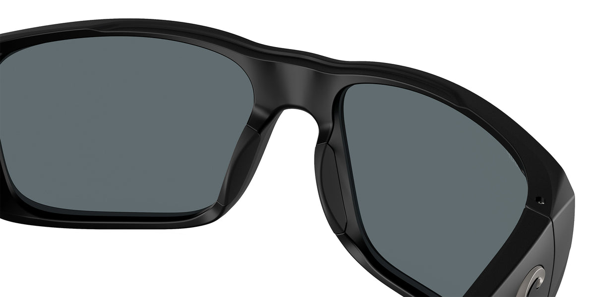 COSTA 6S9136 Crudo 913602 64 - Matte Black / Blue Mirrored Polarized #id:6s9136913602_s:102125
