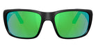 COSTA 6S9136 Crudo 913603 64 - Matte Black / Green Mirrored Polarized #id:6s9136913603_s:104100