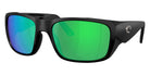 COSTA 6S9136 Crudo 913603 64 - Matte Black / Green Mirrored Polarized #id:6s9136913603_s:104105