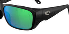 COSTA 6S9136 Crudo 913603 64 - Matte Black / Green Mirrored Polarized #id:6s9136913603_s:104120