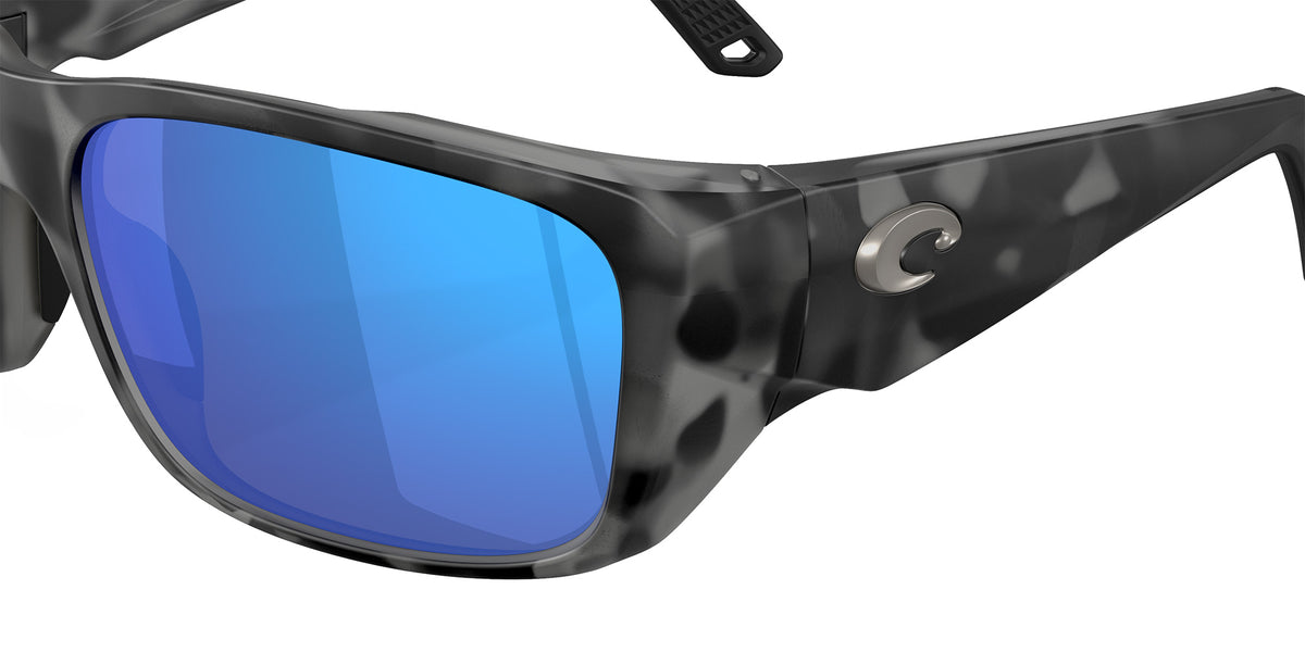 COSTA 6S9136 Crudo 913605 64 - Matte Tiger Shark / Blue Mirrored Polarized #id:6s9136913605_s:108120