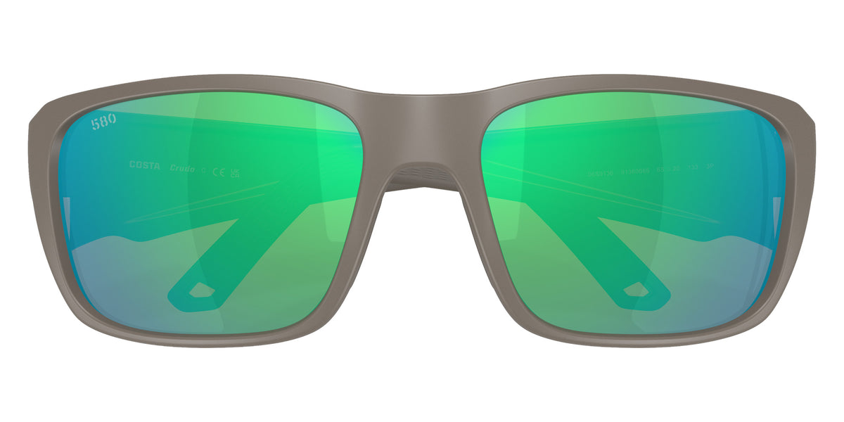 COSTA 6S9136 Crudo 913606 64 - Olive Shale / Green Mirrored Polarized #id:6s9136913606_s:110130