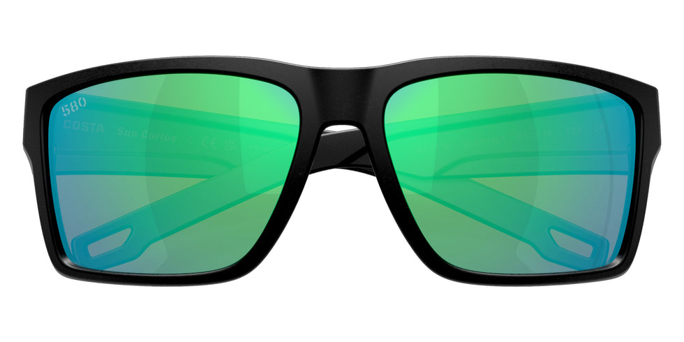 COSTA 6S9138 San Carlos 913803 61 - Netplus Black / Green Mirrored Polarized #id:6s9138913803_s:104130