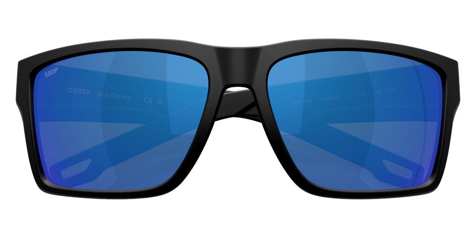 COSTA 6S9138 San Carlos 913809 61 - Netplus Black / Blue Mirrored Polarized #id:6s9138913809_s:110130