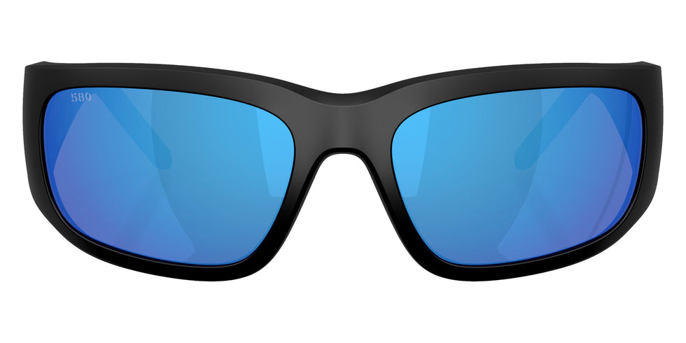 COSTA 6S9139 Bulley Bait 913902 64 - Matte Black / Blue Mirrored Polarized #id:6s9139913902_s:100100