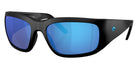 COSTA 6S9139 Bulley Bait 913902 64 - Matte Black / Blue Mirrored Polarized #id:6s9139913902_s:100105
