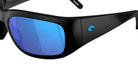 COSTA 6S9139 Bulley Bait 913902 64 - Matte Black / Blue Mirrored Polarized #id:6s9139913902_s:100120