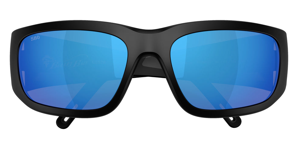 COSTA 6S9139 Bulley Bait 913902 64 - Matte Black / Blue Mirrored Polarized #id:6s9139913902_s:100130