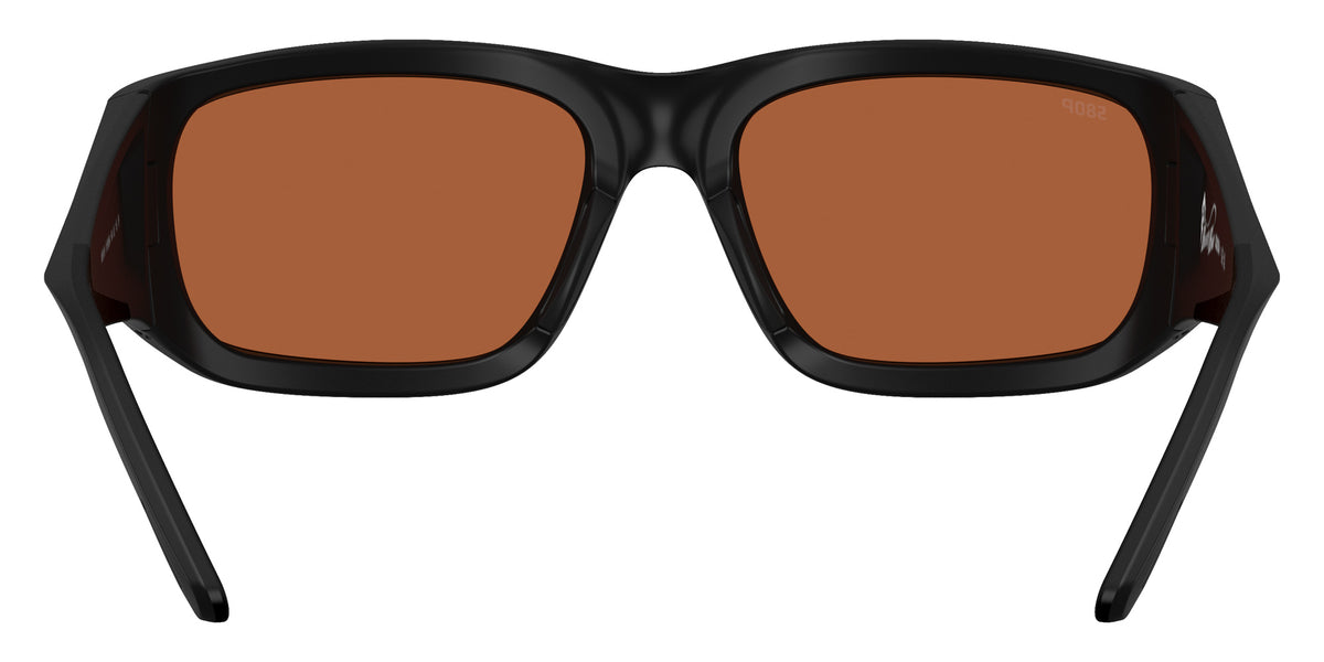 COSTA 6S9139 Bulley Bait 913903 64 - Matte Black / Green Mirrored Polarized #id:6s9139913903_s:102115