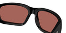 COSTA 6S9139 Bulley Bait 913904 64 - Matte Black / Gold Mirrored Polarized #id:6s9139913904_s:102125