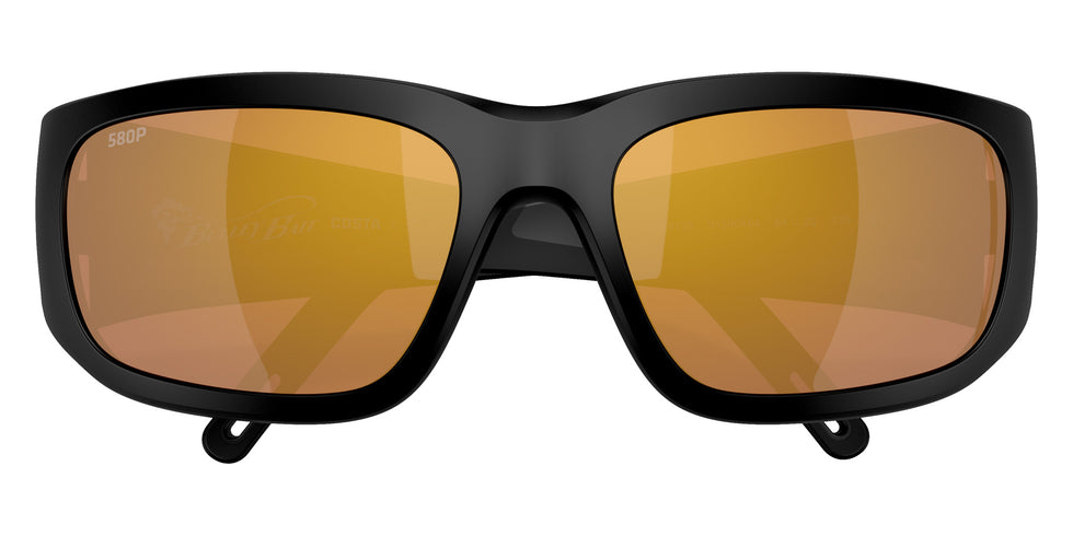 COSTA 6S9139 Bulley Bait 913904 64 - Matte Black / Gold Mirrored Polarized #id:6s9139913904_s:102130
