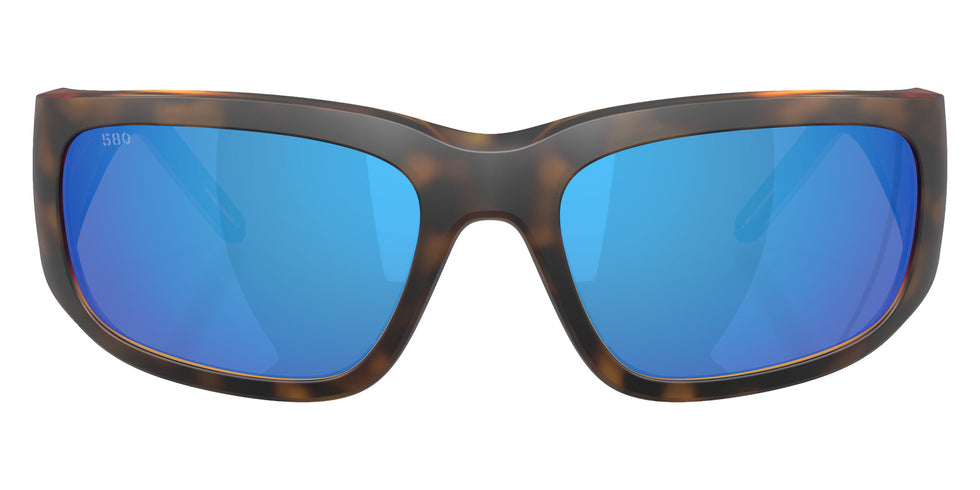 COSTA 6S9139 Bulley Bait 913905 64 - Matte Tortoise / Blue Mirrored Polarized #id:6s9139913905_s:104100