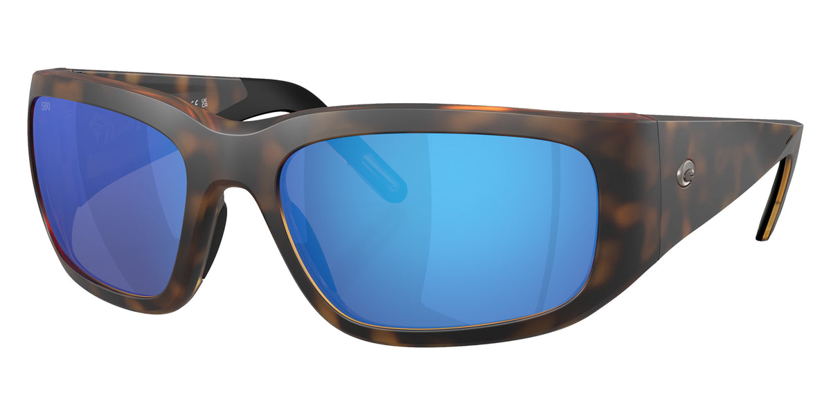 COSTA 6S9139 Bulley Bait 913905 64 - Matte Tortoise / Blue Mirrored Polarized #id:6s9139913905_s:104105