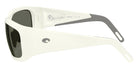 COSTA 6S9139 Bulley Bait 913907 64 - Matte Storm White / Gray Polarized #id:6s9139913907_s:108110
