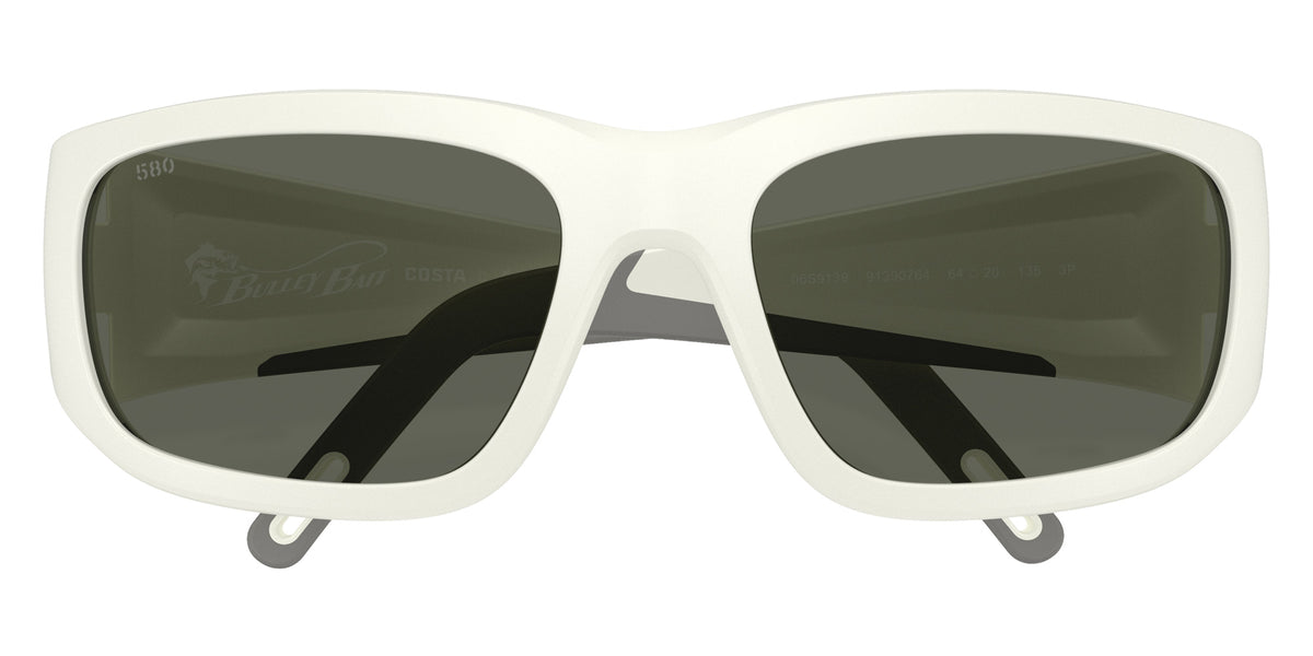 COSTA 6S9139 Bulley Bait 913907 64 - Matte Storm White / Gray Polarized #id:6s9139913907_s:108130