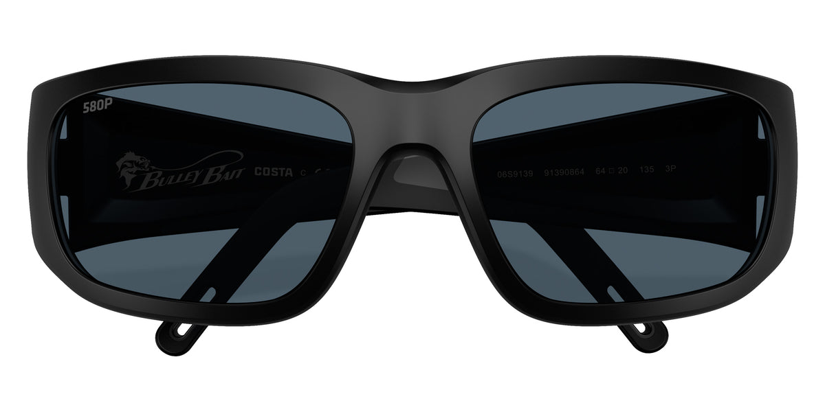 COSTA 6S9139 Bulley Bait 913908 64 - Stealth Mission Blackout / Gray Polarized #id:6s9139913908_s:110130