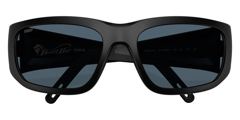 COSTA 6S9139 Bulley Bait 913908 64 - Stealth Mission Blackout / Gray Polarized #id:6s9139913908_s:110130