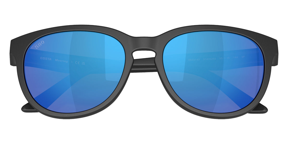 COSTA 6S9140 Mooring 914002 55 - Netplus Black / Blue Mirrored Polarized #id:6s9140914002_s:102130