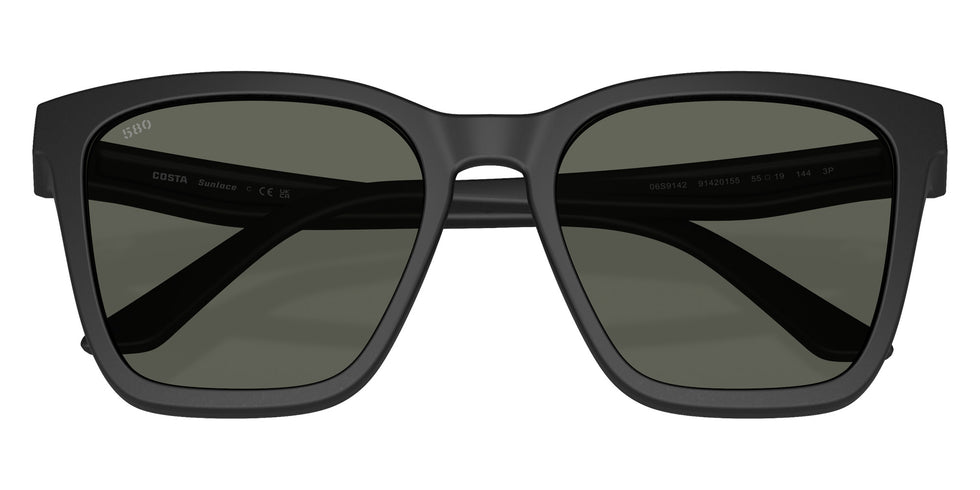 COSTA 6S9142 Sunlace 914201 55 - Netplus Black / Gray Polarized #id:6s9142914201_s:100130