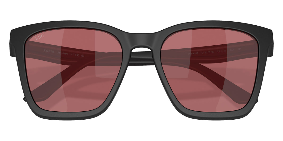 COSTA 6S9142 Sunlace 914202 55 - Netplus Black / Rose Polarized #id:6s9142914202_s:102130