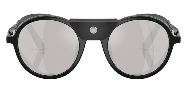 Shiny Black / Light Gray Mirrored Silver / 52-22-145