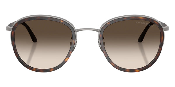 Matte Gunmetal / Light Brown Gradient Gray / 49-23-145