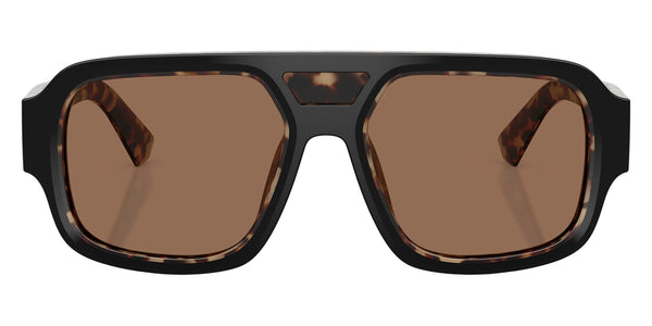 Black on Red Havana / Dark Brown / 55-18-145