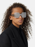 VERSACE VE2277 10018V 42 - Mirrored Silver / Mirrored Silver