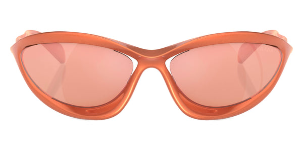 Metallized Orange / Orange Mirrored Red / 60-17-130