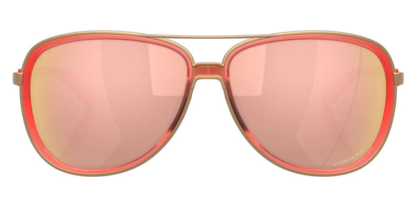 Matte Translucent Peach/Satin Bronze / Prizm Rose Gold Mirrored / 58-13-133