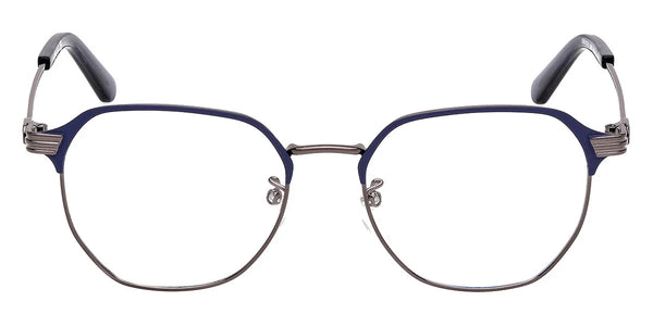 Matte Light Blue/Shiny Gunmetal / 53-18-145